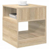 Stolik końcowy 2 pcs Dąb Sonoma 40,5 x 40 x 45 cm