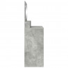 Toaletki do sypialni Betonowy szary 80 x 39,6 x 135 cm