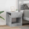 Stolik końcowy 2 pcs Betonowy szary 40,5 x 40 x 45 cm