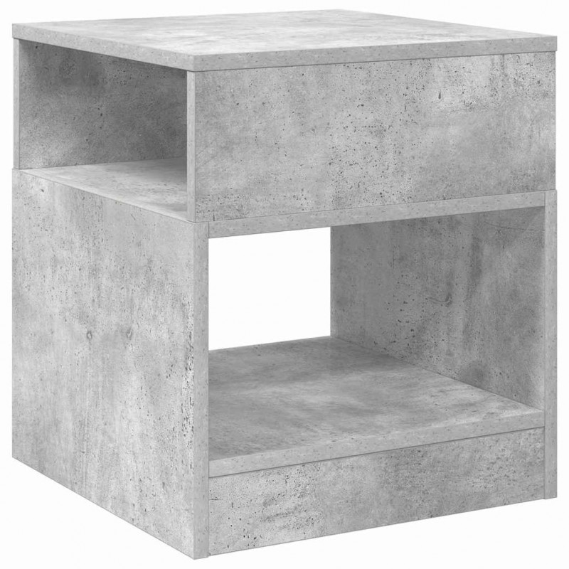 Stolik końcowy 2 pcs Betonowy szary 40,5 x 40 x 45 cm