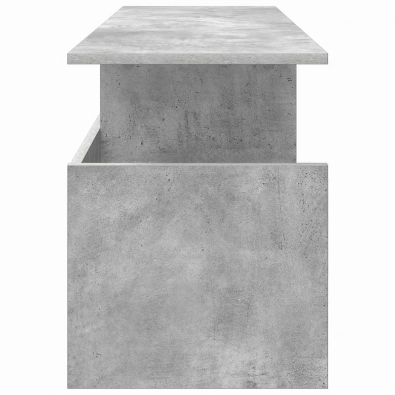 Stół pod telewizor Betonowy szary 102 x 35 x 45 cm