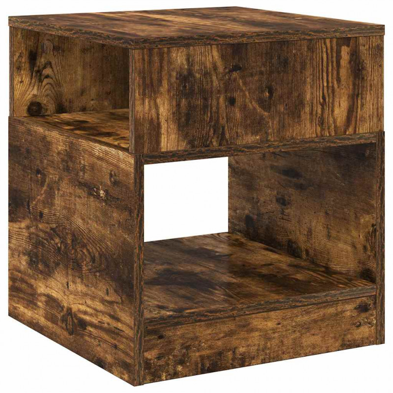 Stolik końcowy 2 pcs Dąb wędzony 40,5 x 40 x 45 cm