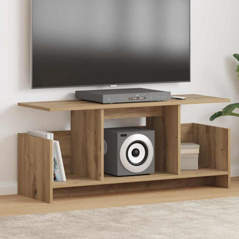 Stół pod telewizor Dąb rzemieślniczy 102 x 35 x 45 cm