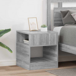 Stolik końcowy 2 pcs Szary Sonoma 40,5 x 40 x 45 cm
