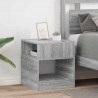 Stolik końcowy 2 pcs Szary Sonoma 40,5 x 40 x 45 cm