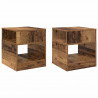 Stolik końcowy 2 pcs Stare drewno 40,5 x 40 x 45 cm