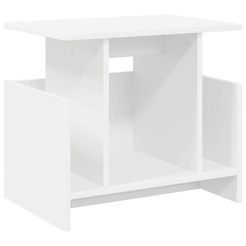 Stół pod telewizor 2 pcs Biały 50 x 35 x 45 cm