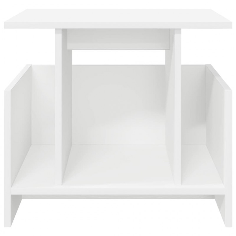 Stół pod telewizor 2 pcs Biały 50 x 35 x 45 cm