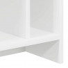 Stół pod telewizor 2 pcs Biały 50 x 35 x 45 cm