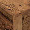 Stolik końcowy 2 pcs Stare drewno 40,5 x 40 x 45 cm