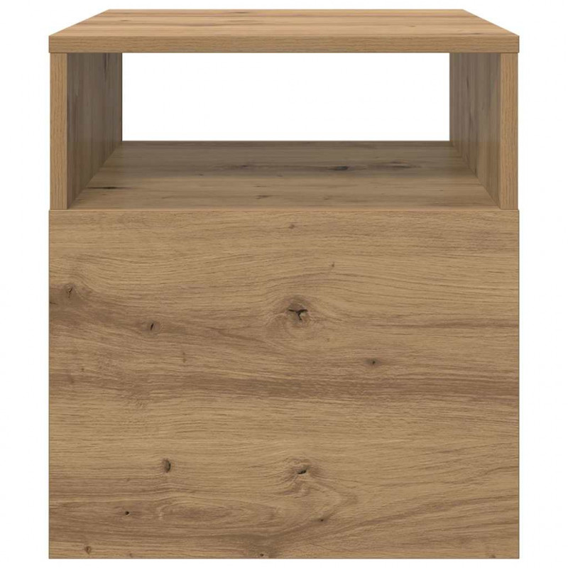 Stolik końcowy 2 pcs Dąb rzemieślniczy 40,5 x 40 x 45 cm