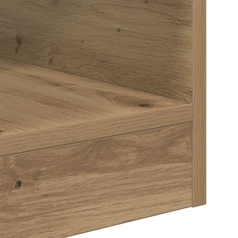 Stolik końcowy 2 pcs Dąb rzemieślniczy 40,5 x 40 x 45 cm