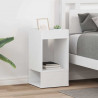 Stolik końcowy 2 pcs Biały 30 x 30 x 56 cm