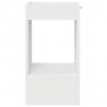 Stolik końcowy 2 pcs Biały 30 x 30 x 56 cm