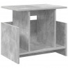 Stół pod telewizor 2 pcs Betonowy szary 50 x 35 x 45 cm