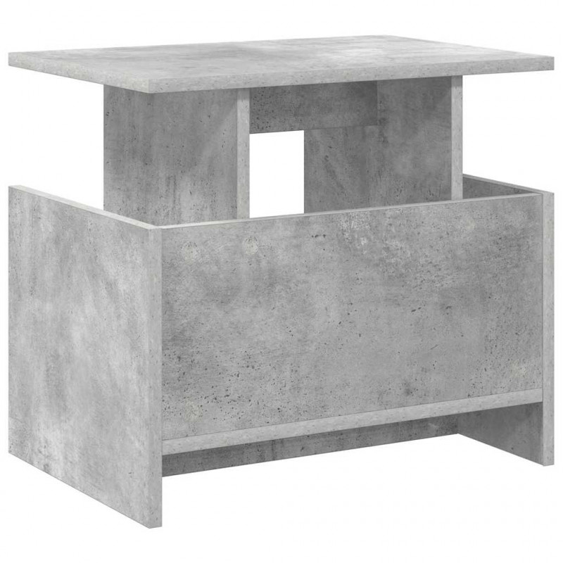 Stół pod telewizor 2 pcs Betonowy szary 50 x 35 x 45 cm