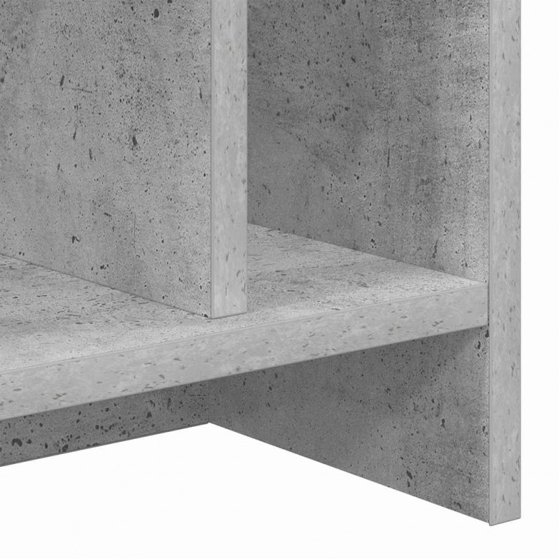 Stół pod telewizor 2 pcs Betonowy szary 50 x 35 x 45 cm