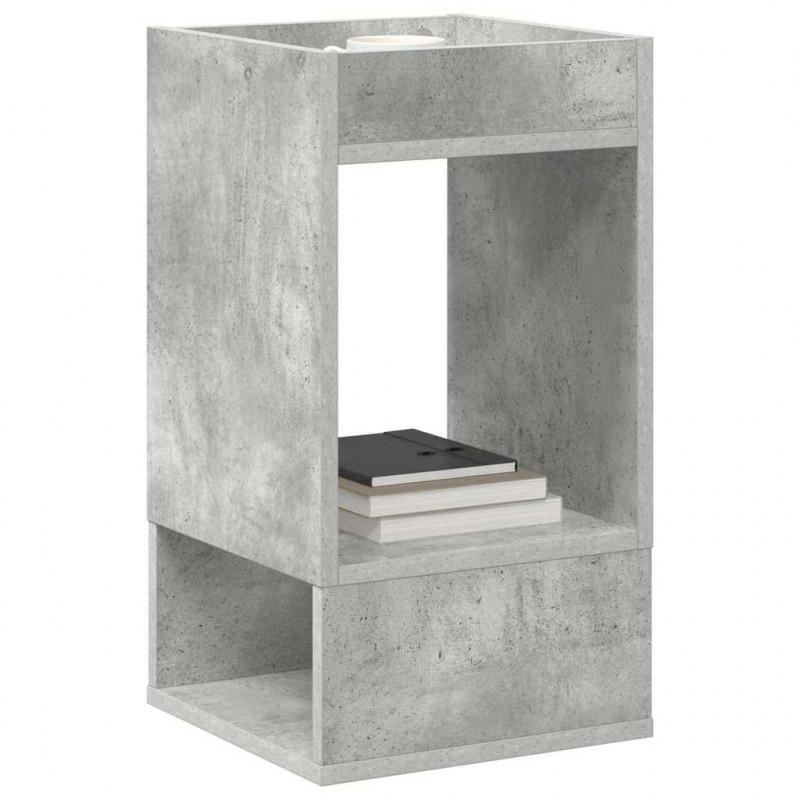 Stolik końcowy Betonowy szary 30 x 30 x 56 cm