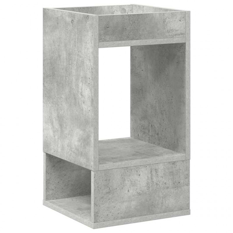 Stolik końcowy 2 pcs Betonowy szary 30 x 30 x 56 cm
