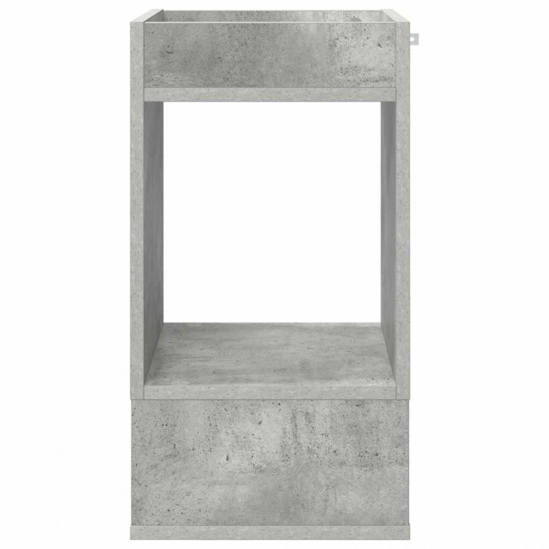 Stolik końcowy 2 pcs Betonowy szary 30 x 30 x 56 cm