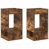 Stolik końcowy 2 pcs Dąb wędzony 30 x 30 x 56 cm