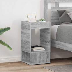 Stolik końcowy 2 pcs Szary Sonoma 30 x 30 x 56 cm