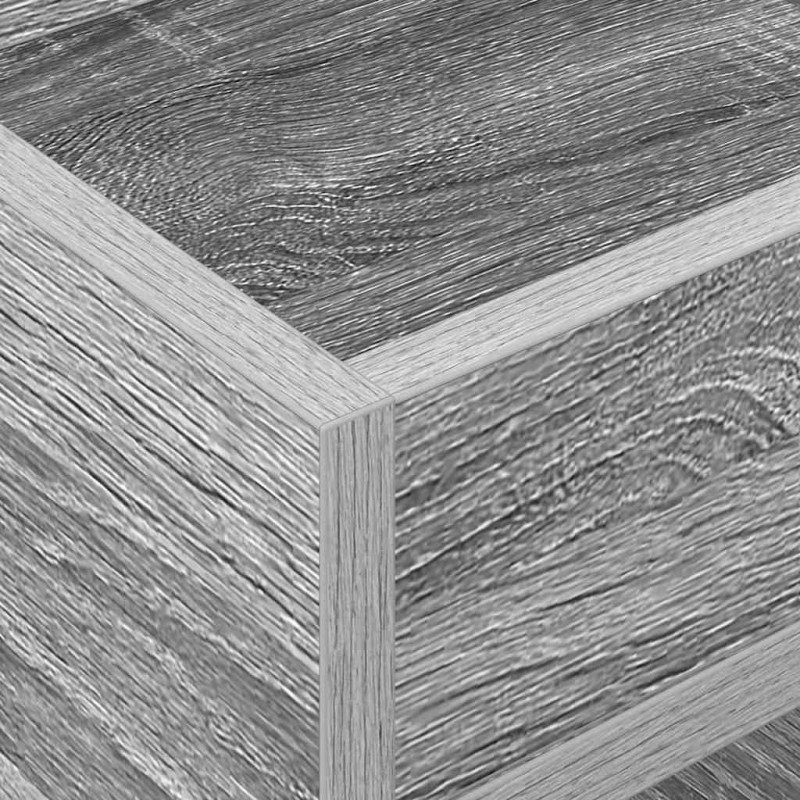Stolik końcowy 2 pcs Szary Sonoma 30 x 30 x 56 cm
