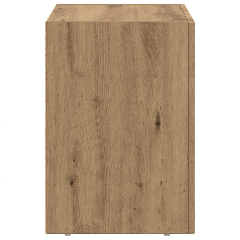 Stolik nocny 2 pcs Dąb rzemieślniczy 40 x 35 x 50 cm