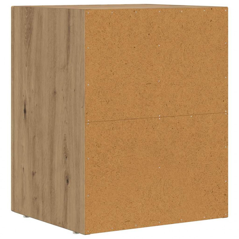 Stolik nocny 2 pcs Dąb rzemieślniczy 40 x 35 x 50 cm