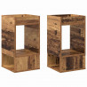 Stolik końcowy 2 pcs Stare drewno 30 x 30 x 56 cm