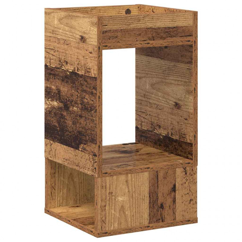Stolik końcowy 2 pcs Stare drewno 30 x 30 x 56 cm