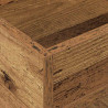 Stolik końcowy 2 pcs Stare drewno 30 x 30 x 56 cm