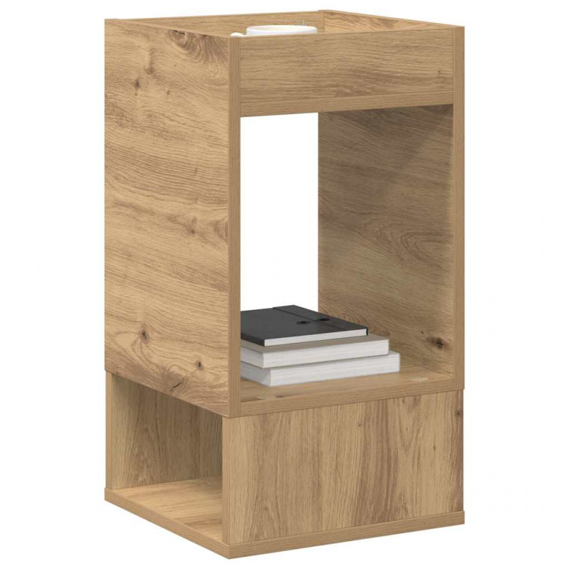 Stolik końcowy 2 pcs Dąb rzemieślniczy 30 x 30 x 56 cm