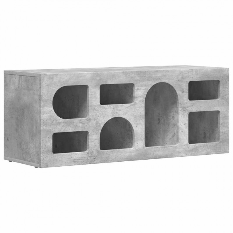 Szafka pod telewizor Betonowy szary 100 x 35 x 40 cm