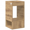 Stolik końcowy 2 pcs Dąb rzemieślniczy 30 x 30 x 56 cm