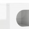 Szafka pod telewizor Wysoki połysk biały 100 x 35 x 40 cm