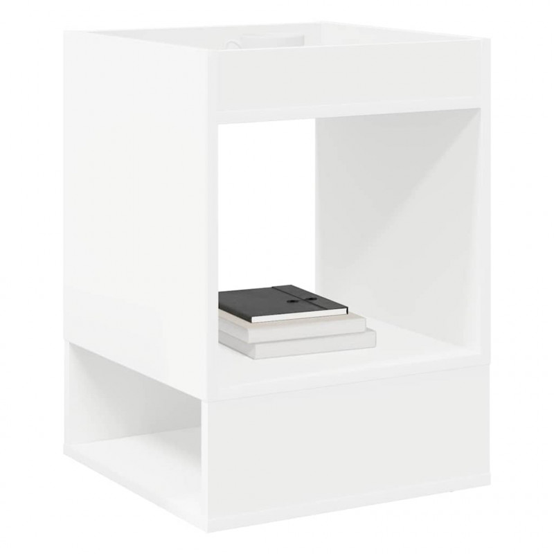 Stolik końcowy 2 pcs Biały 40 x 40 x 56 cm