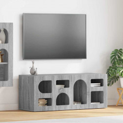 Szafka pod telewizor Szary Sonoma 100 x 35 x 40 cm