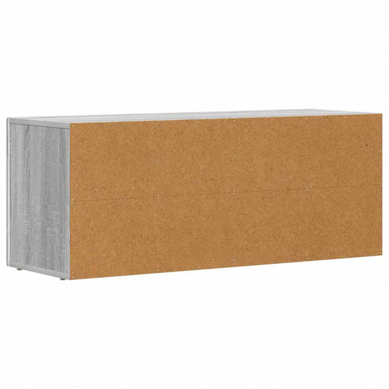 Szafka pod telewizor Szary Sonoma 100 x 35 x 40 cm