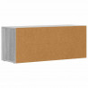 Szafka pod telewizor Szary Sonoma 100 x 35 x 40 cm