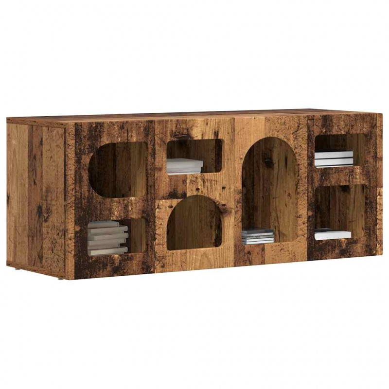 Szafka pod telewizor Stare drewno 100 x 35 x 40 cm