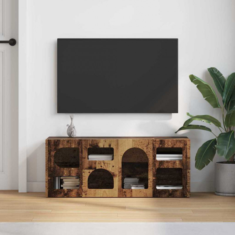 Szafka pod telewizor Stare drewno 100 x 35 x 40 cm