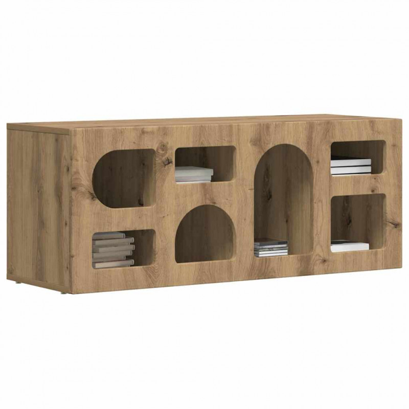 Szafka pod telewizor Dąb rzemieślniczy 100 x 35 x 40 cm