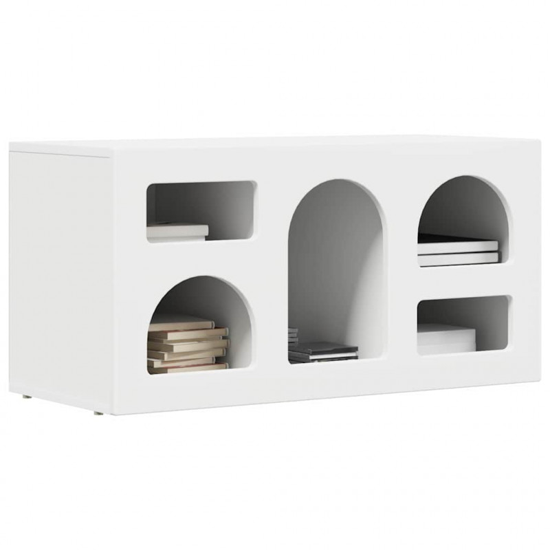 Szafka pod telewizor Biały 80 x 35 x 40 cm