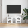 Szafka pod telewizor Biały 80 x 35 x 40 cm