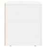 Szafka pod telewizor Biały 80 x 35 x 40 cm