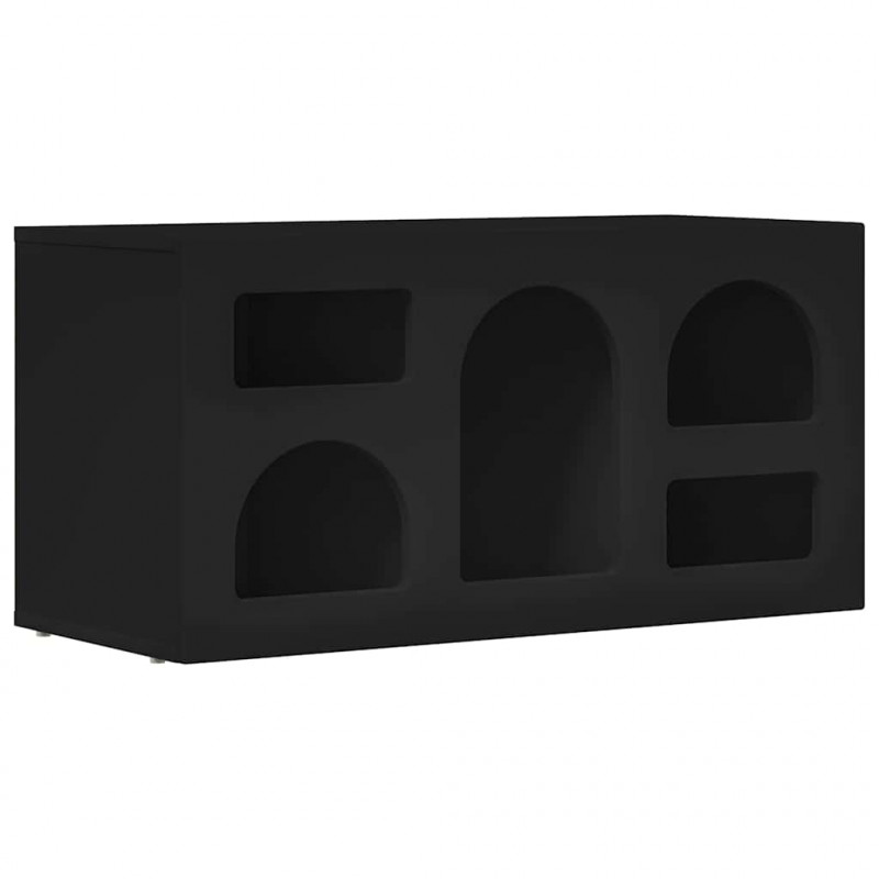 Szafka pod telewizor Czarny 80 x 35 x 40 cm