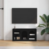 Szafka pod telewizor Czarny 80 x 35 x 40 cm