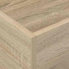 Stolik końcowy 2 pcs Dąb Sonoma 40 x 40 x 56 cm