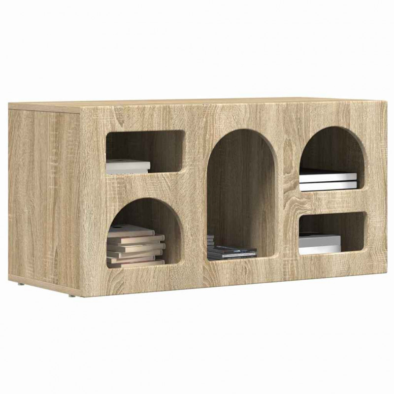 Szafka pod telewizor Dąb Sonoma 80 x 35 x 40 cm